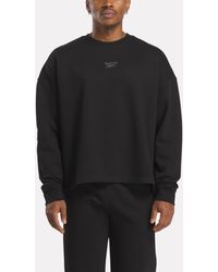 Reebok - Wardrobe Essentials Sweatshirt, Afmeting - Lyst