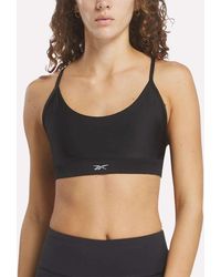 Reebok - Lux Strappy Sports Bra - Lyst
