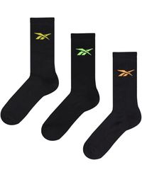 Reebok - Sports Essentials Crew Socks (3 Pack) - Lyst