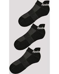 Reebok - Sports Essentials Low Socks (3 Pack) - Lyst