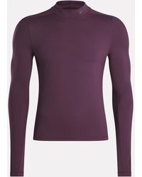 Reebok - Speed Base Layer Long Sleeve T-shirt Featuring Rbk-fire+ - Lyst