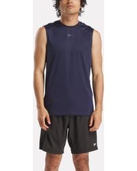 Reebok - Id Train Sleeveless Tech T-Shirt - Lyst