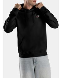 Reebok - Id Small Logo French Terry Hoodie - Lyst