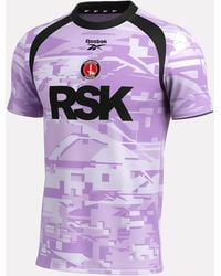 Reebok - Charlton Athletic Uitdoelshirt Voor Jongensunisex, Afmeting - Lyst