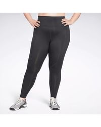 Reebok - Workout Ready Pant Program High Rise Leggings (plus Size) - Lyst