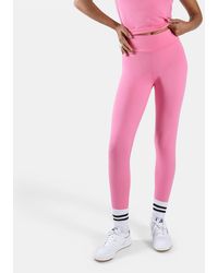 Reebok - Brie Small Logo Leggings - Lyst