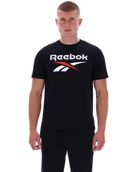 Reebok - Id 2-Color Logo T-Shirt - Lyst