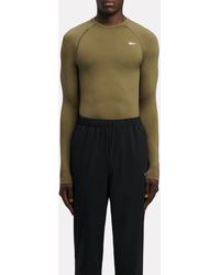 Reebok - Id Train Long Sleeve Muscle T-Shirt - Lyst