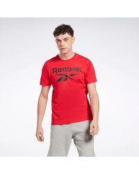 Reebok - Identity Big Logo T-shirt - Lyst