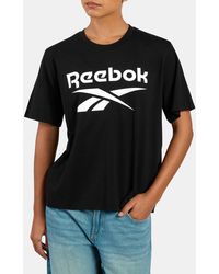 Reebok - Nova Big Logo Oversized Crewneck T-Shirt - Lyst