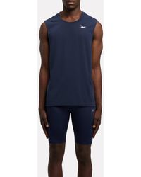 Reebok - Id Train Easy Fit Sleeveless T-Shirt - Lyst