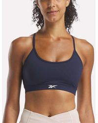 Reebok - Strappy Sports Bra - Lyst
