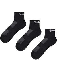 Reebok - Sports Essentials Low Socks (3 Pack) - Lyst