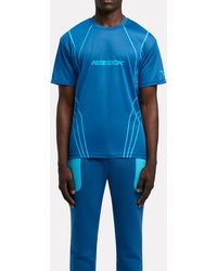 Reebok - Sport Street Piping Printed T-Shirt - Lyst