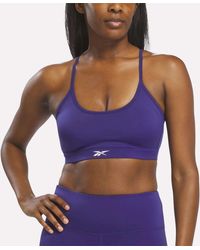 Reebok - Strappy Sports Bra - Lyst