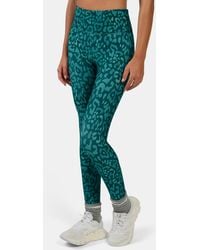 Reebok - Id Train High Rise Printed Leggings - Lyst