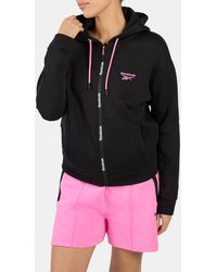 Reebok - Dreamblend Spacer Full Zip Hoodie - Lyst