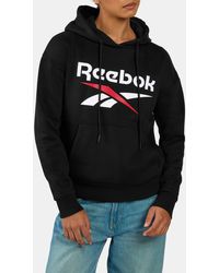 Reebok - Marlowe 2 Col Logo Oversized Hoodie - Lyst
