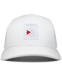 Reebok - Woven Patch Vector Trucker Cap - Lyst
