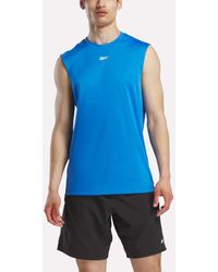 Reebok - Sleeveless Tech Training T-Shirt - Lyst