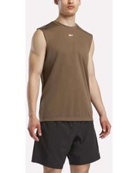 Reebok - Sleeveless Tech Training T-Shirt - Lyst
