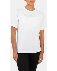 Reebok - Studded Logo T-Shirt - Lyst