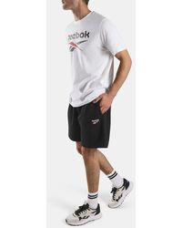Reebok - Id Small Logo Shorts - Lyst