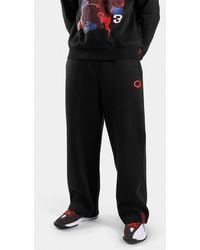 Reebok - Allen Iverson Relaxed Open Hem Brushed Fleece Joggers - Lyst