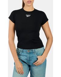 Reebok - Id Cap Sleeve T-Shirt - Lyst