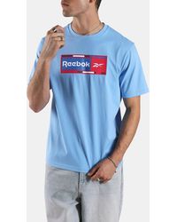 Reebok - Tri-Color Badge T-Shirt - Lyst