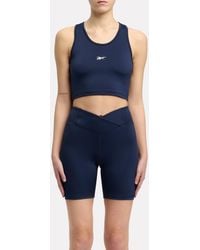 Reebok - Id Train Cropped Tank - Lyst