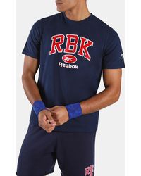 Reebok - Rbk Collegiate T-Shirt - Lyst