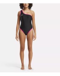 Reebok - Basic One-piece Swimsuit With Low Scoop Back - Lyst