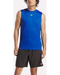 Reebok - Sleeveless Tech Training T-Shirt - Lyst