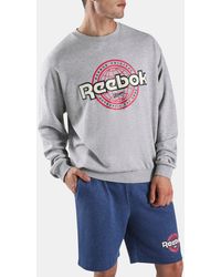 Reebok - World Crew Sweatshirt - Lyst