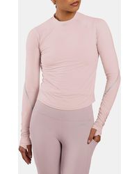 Reebok - Lux Speed Long Sleeve Top - Lyst