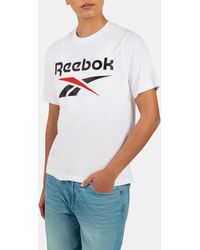 Reebok - Id 2-Colour Logo T-Shirt - Lyst