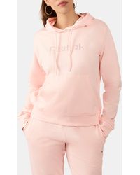 Reebok - Studded Logo Hoodie - Lyst