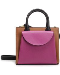 Lyst Marni Voile Bag In Brown Marni Handbags Fw18 Law Small Tote