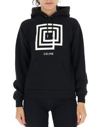 black celine sweatshirt