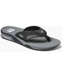 men's reef fanning flip flops clearance