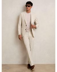 Reiss - Slim Fit Internal Drawstring Trousers - Lyst