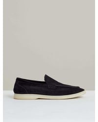 Reiss - Kason Loafers Suede Plain - Lyst