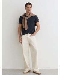Reiss - Cotton V-Neck Tailored-Fit T-Shirt - Lyst