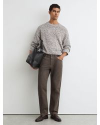 Reiss - Soft-Stretch Straight-Leg Jeans - Lyst