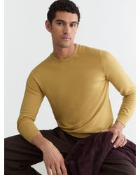 Reiss - Merino Wool Crew-Neck Jumper - Lyst