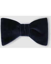 Reiss - Velvet Bow Tie - Lyst