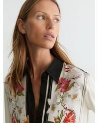 Reiss - X Nybg Scarf-Print Shirt - Lyst