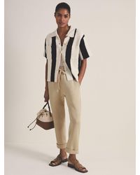 Reiss - Brandon - Mink | Les 100 Ciels Jersey Joggers, Xs (us 2) - Lyst