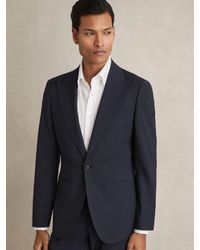 Reiss - Dream Regular-Fit Single-Breasted Wool-Blend Suit Blazer - Lyst